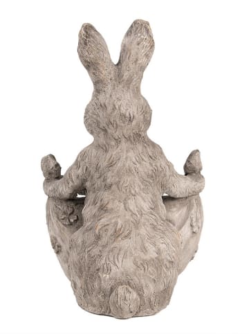 Clayre&Eef Doniczka w kolorze szarym - 24 x 31 x 20 cm