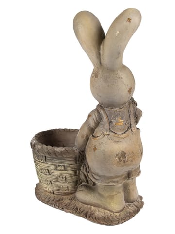 Clayre&Eef Bloempot beige - (B)38 x (H)49 x (D)22 cm