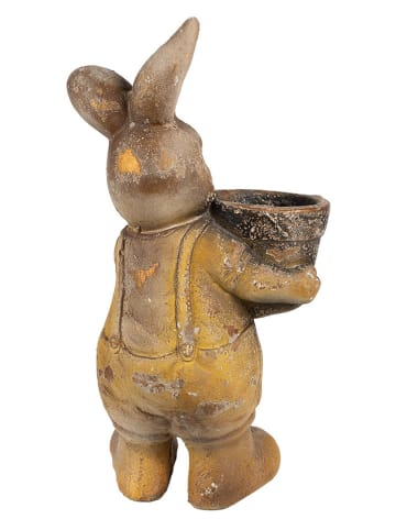 Clayre&Eef Bloempot lichtbruin - (B)23 x (H)41 x (D)18 cm