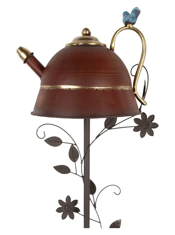 Clayre&Eef Tuinsteker ''Vogelhuis'' bruin - (B)27 x (H)147 x (D)24 cm