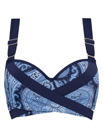 Marlies Dekkers Biustonosz bikini w kolorze błękitno-granatowym