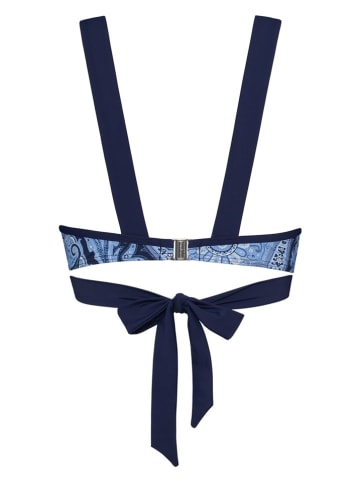Marlies Dekkers Bikini-Oberteil in Hellblau/ Dunkelblau