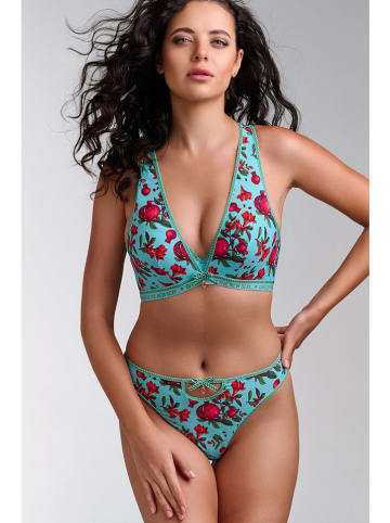 Marlies Dekkers Push-up-BH in Türkis/ Rot
