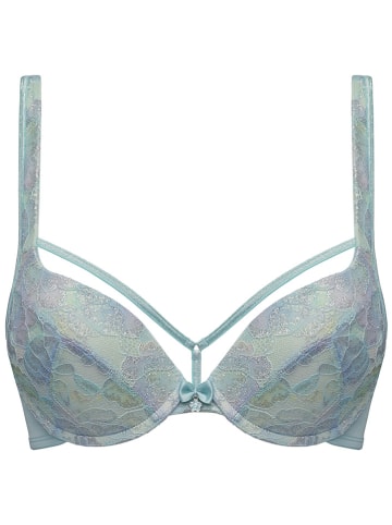 Marlies Dekkers Biustonosz push-up "Mariposa" w kolorze błękitnym