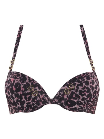 Marlies Dekkers Biustonosz push-up w kolorze różowo-czarnym
