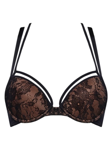 Marlies Dekkers Push-Up-BH in Schwarz/ Hellbraun
