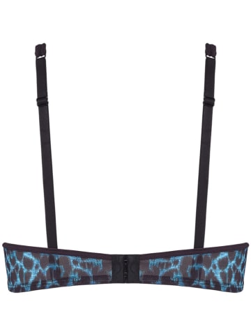 Marlies Dekkers Beugelbeha blauw/zwart