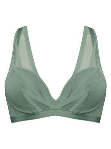 Marlies Dekkers Biustonosz push-up w kolorze zielonym