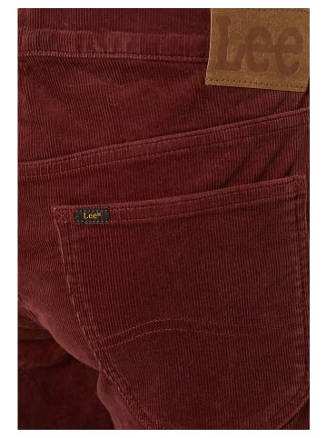 Lee Corduroybroek - slim fit - rood