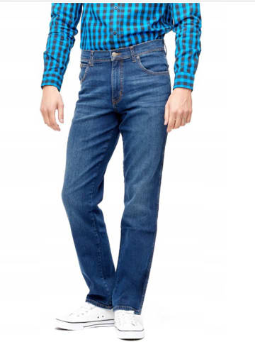 Wrangler Spijkerbroek - regular fit - blauw