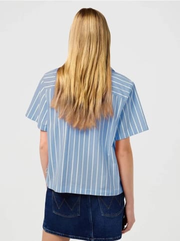 Wrangler Bluzka w kolorze błękitnym