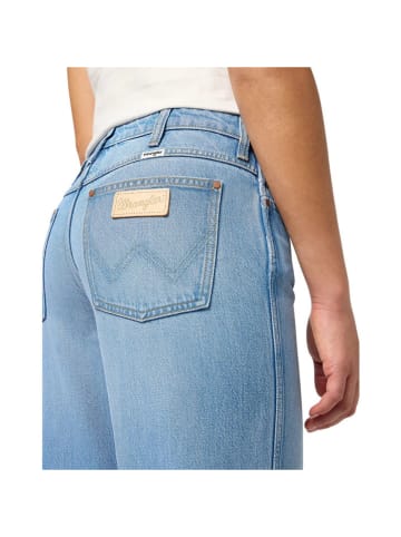 Wrangler Spijkerbroek "World Wide" - wide leg - lichtblauw