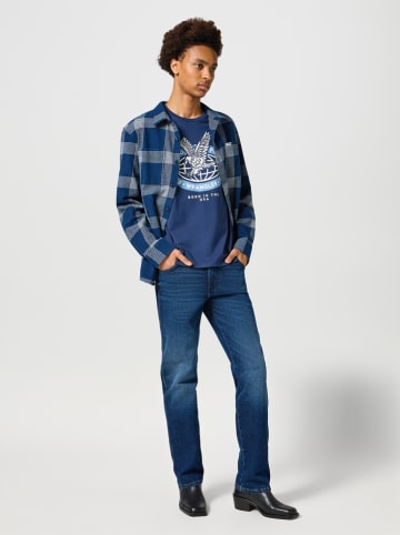 Wrangler Spijkerbroek - regular fit - donkerblauw