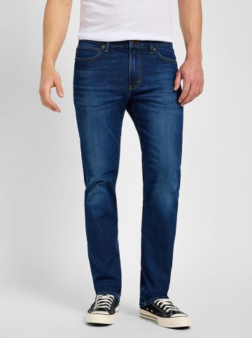 Lee Spijkerbroek "X Straight" - regular fit - donkerblauw