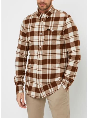 Lee Blouse - regular fit - wit/lichtbruin