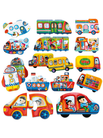 Headu 8-delige puzzelset - vanaf 2 jaar