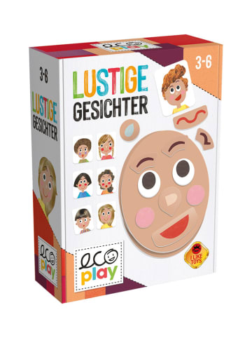 Headu Puzzel "Grappige gezichten" - vanaf 3 jaar