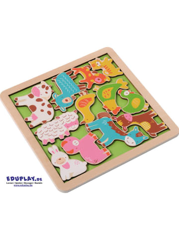 Eduplay 5-delige set: framepuzzels - vanaf 3 jaar