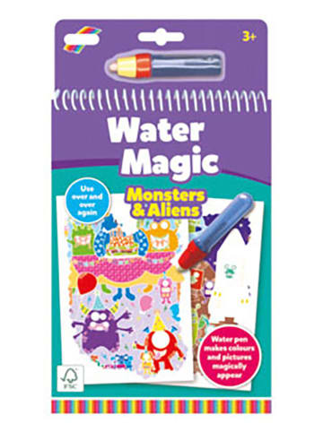 Jumbo 2-delige tekenset "Water Magic - Monsters & Aliens" - vanaf 3 jaar