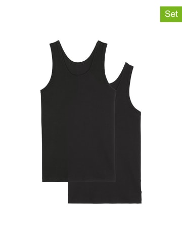 Marc O´Polo Podkoszulki (2 szt.) w kolorze czarnym