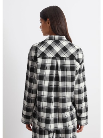 Marc O´Polo Koszulka piżamowa w kolorze czarno-białym