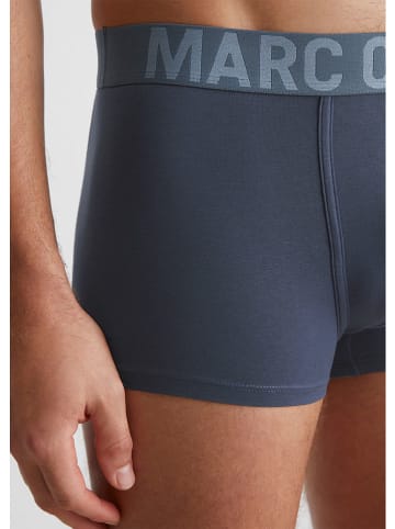 Marc O´Polo 3er-Set: Boxershorts in Dunkelblau/ Hellblau/ Khaki