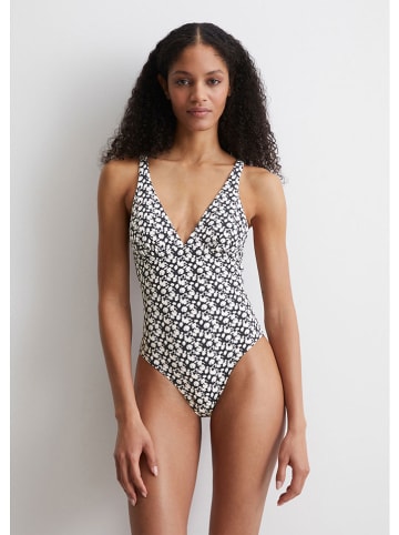 Marc O´Polo Strój kąpielowy w kolorze czarno-białym