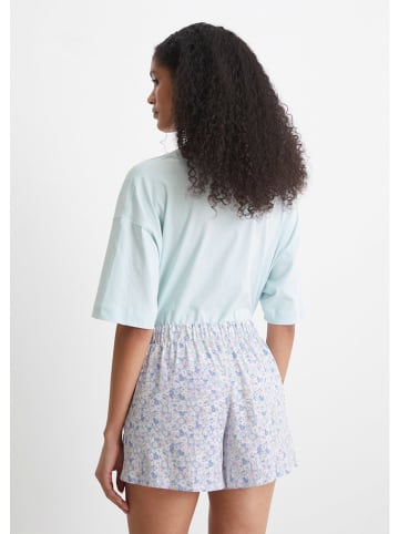 Marc O´Polo Pyjama-Shorts in Hellblau