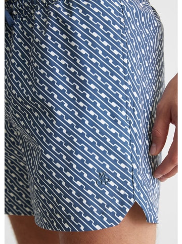 Marc O´Polo Szorty kąpielowe w kolorze niebiesko-kremowym