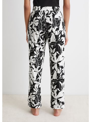 Marc O´Polo Spodnie piżamowe w kolorze czarno-białym