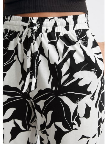 Marc O´Polo Spodnie piżamowe w kolorze czarno-białym