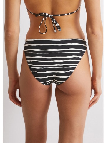 Marc O´Polo Bikini-Hose in Schwarz/ Weiß