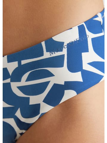Marc O´Polo Bodywear Figi bikini w kolorze niebiesko-białym
