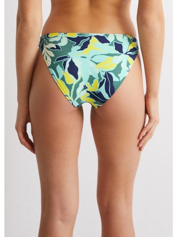 Marc O´Polo Bodywear Bikini-Hose in Dunkelblau/ Türkis/ Gelb