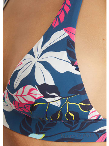 Marc O´Polo Bodywear Biustonosz bikini w kolorze granatowo-biało-różowym
