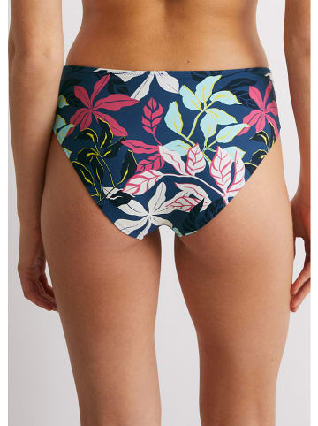 Marc O´Polo Bikini-Hose in Dunkelblau/ Pink/ Weiß