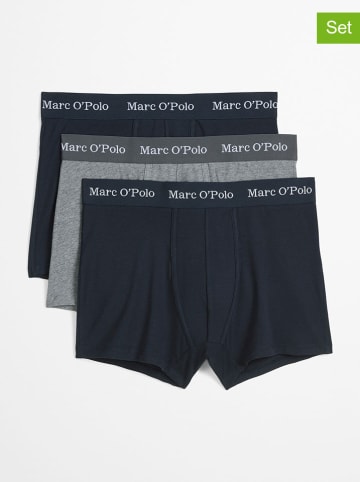 Marc O´Polo Bokserki (3 pary) w kolorze granatowo-szarym