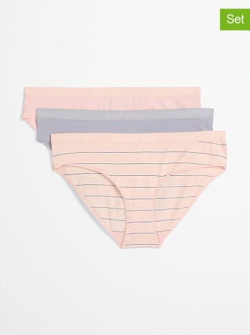 Marc O´Polo 3er-Set: Slips in Rosa/ Lila