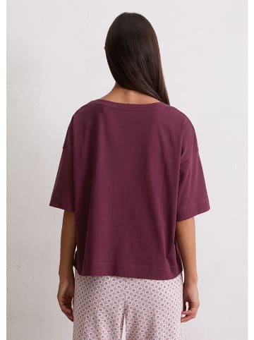 Marc O´Polo Bodywear Pyjama-Oberteil in Bordeaux