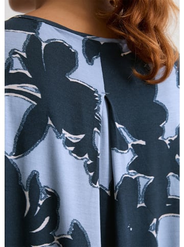 Marc O´Polo Nachthemd in Dunkelblau/ Hellblau