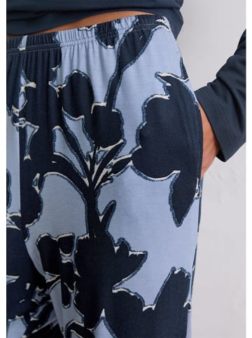 Marc O´Polo Pyjama-Hose in Dunkelblau/ Hellblau
