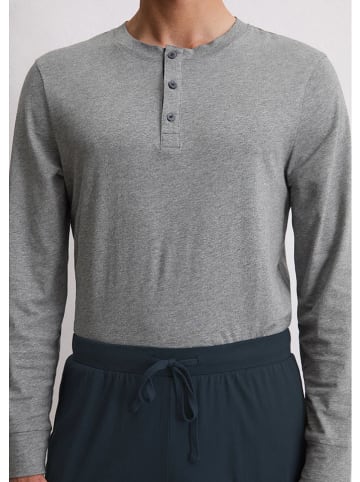 Marc O´Polo Pyjama in Dunkelblau/ Grau