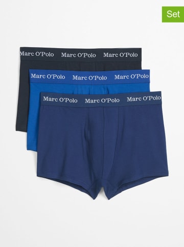 Marc O´Polo Bodywear Bokserki (3 pary) w kolorze granatowo-niebieskim