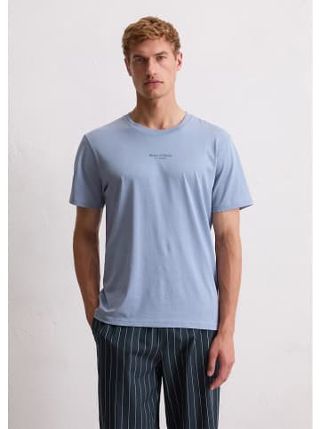 Marc O´Polo Bodywear Koszulka piżamowa w kolorze błękitnym
