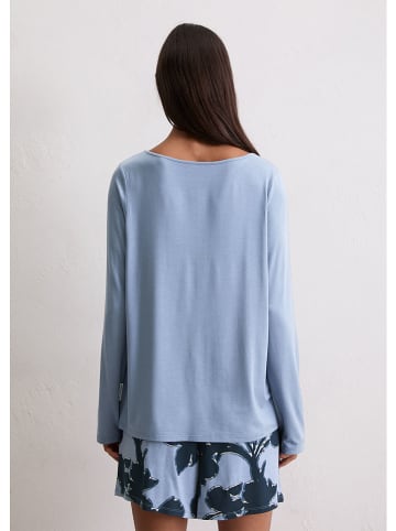 Marc O´Polo Bodywear Pyjama-Oberteil in Hellblau