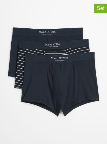 Marc O´Polo 3er-Set: Boxershorts in Dunkelblau
