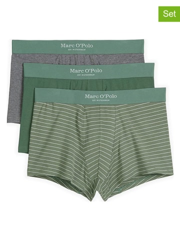 Marc O´Polo Bodywear Bokserki (3 pary) w kolorze zielonym