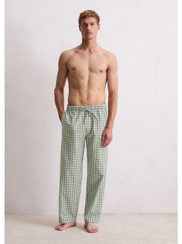 Marc O´Polo Bodywear Spodnie piżamowe w kolorze kremowo-zielonym