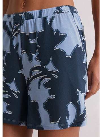 Marc O´Polo Pyjama-Hose in Dunkelblau/ Hellblau