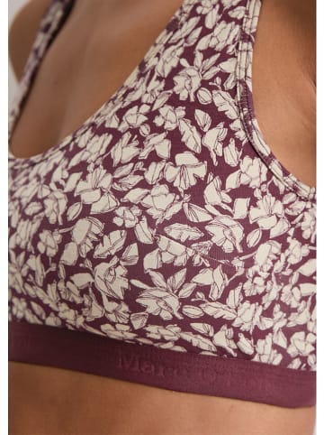 Marc O´Polo Top w kolorze bordowo-kremowym